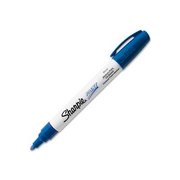 Sanford Sharpie® Paint Marker, Oil-Based, Medium, Blue Ink, 1 Each 35551